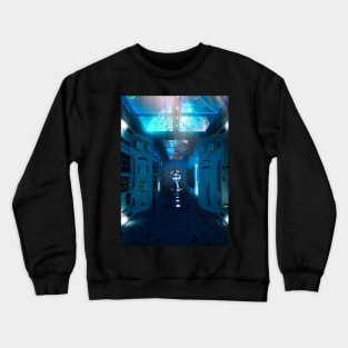 Blue Space Crewneck Sweatshirt